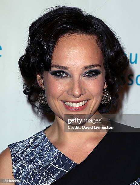 Singer Valeria Mason attends the 2nd Annual Hollywood Heals: Spotlight On Tourette Syndrome at House of Blues Sunset Strip on March 5, 2015 in West...