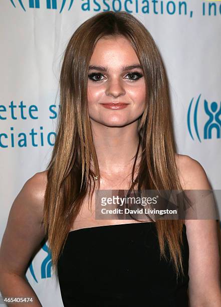 Actress Kerris Dorsey attends the 2nd Annual Hollywood Heals: Spotlight On Tourette Syndrome at House of Blues Sunset Strip on March 5, 2015 in West...