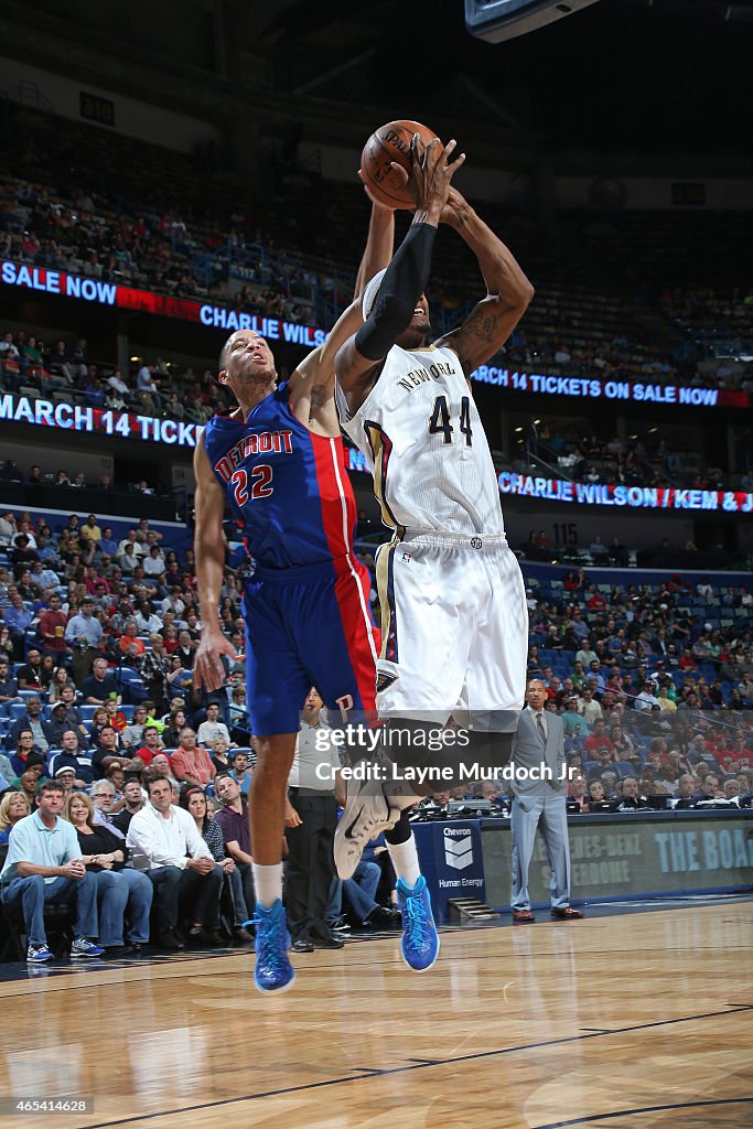 Detroit Pistons v New Orleans Pelicans