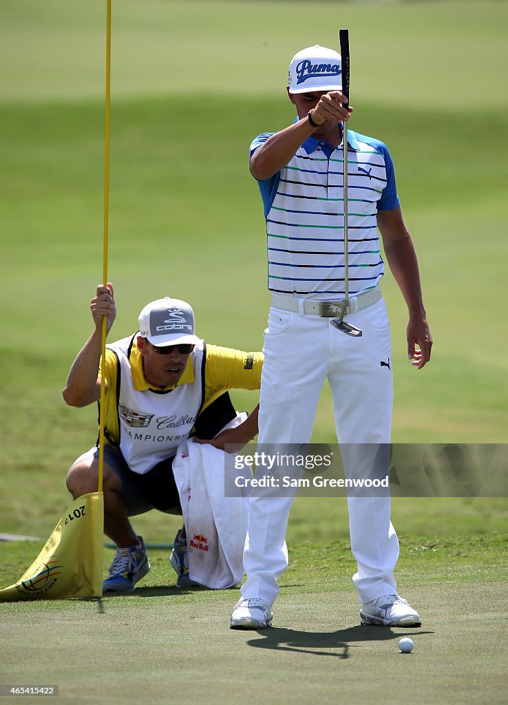 World Golf Championships-Cadillac Championship - Round Two