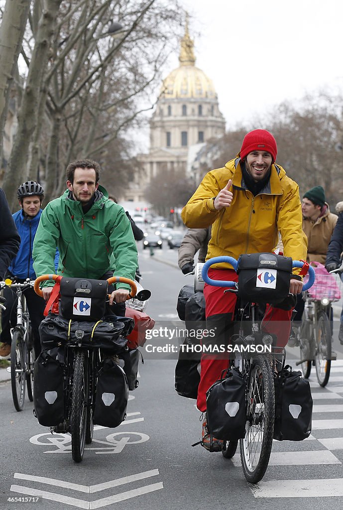 FRANCE-CHINA-CYCLING-DIPLOMACY-ANNIVERSARY