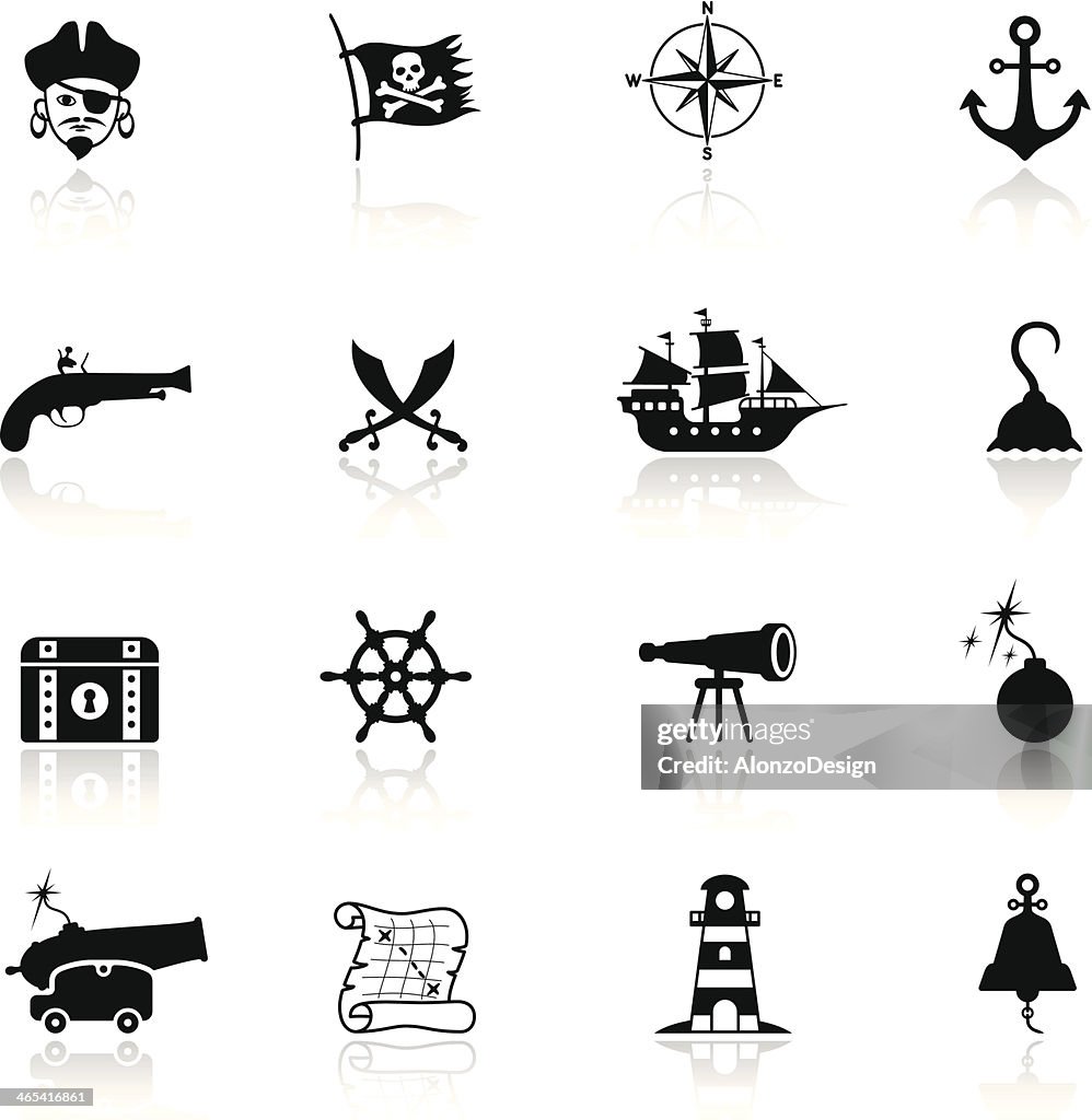 Pirate Icon Set