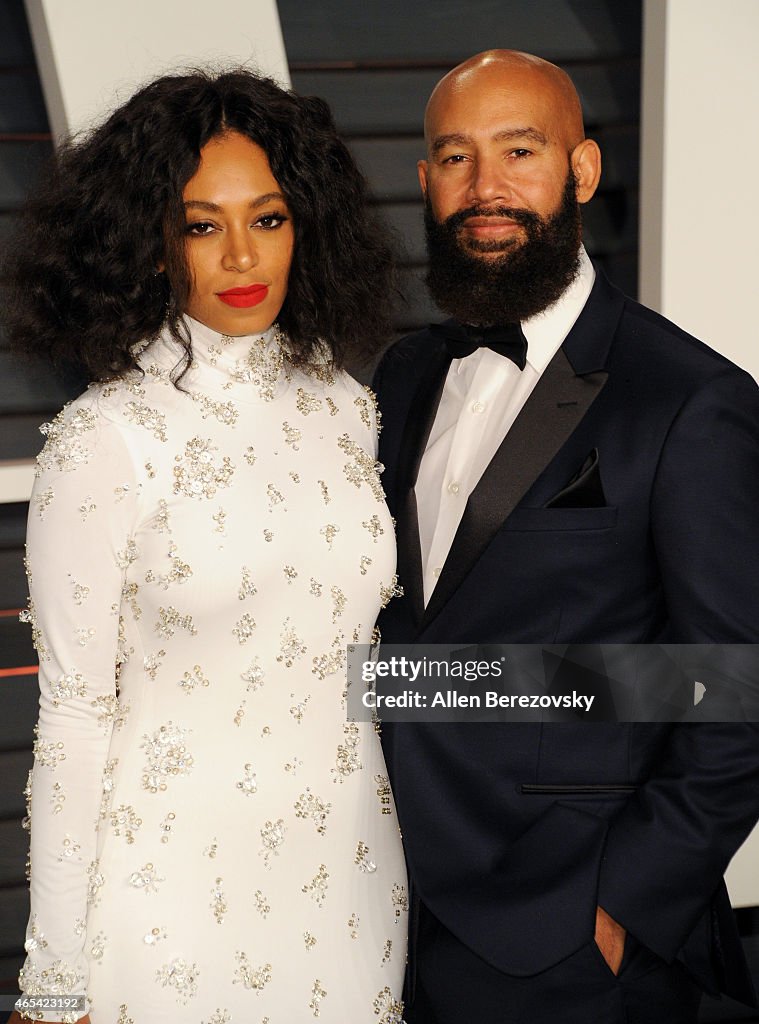 2015 Vanity Fair Oscar Party Hosted By Graydon Carter - Arrivals