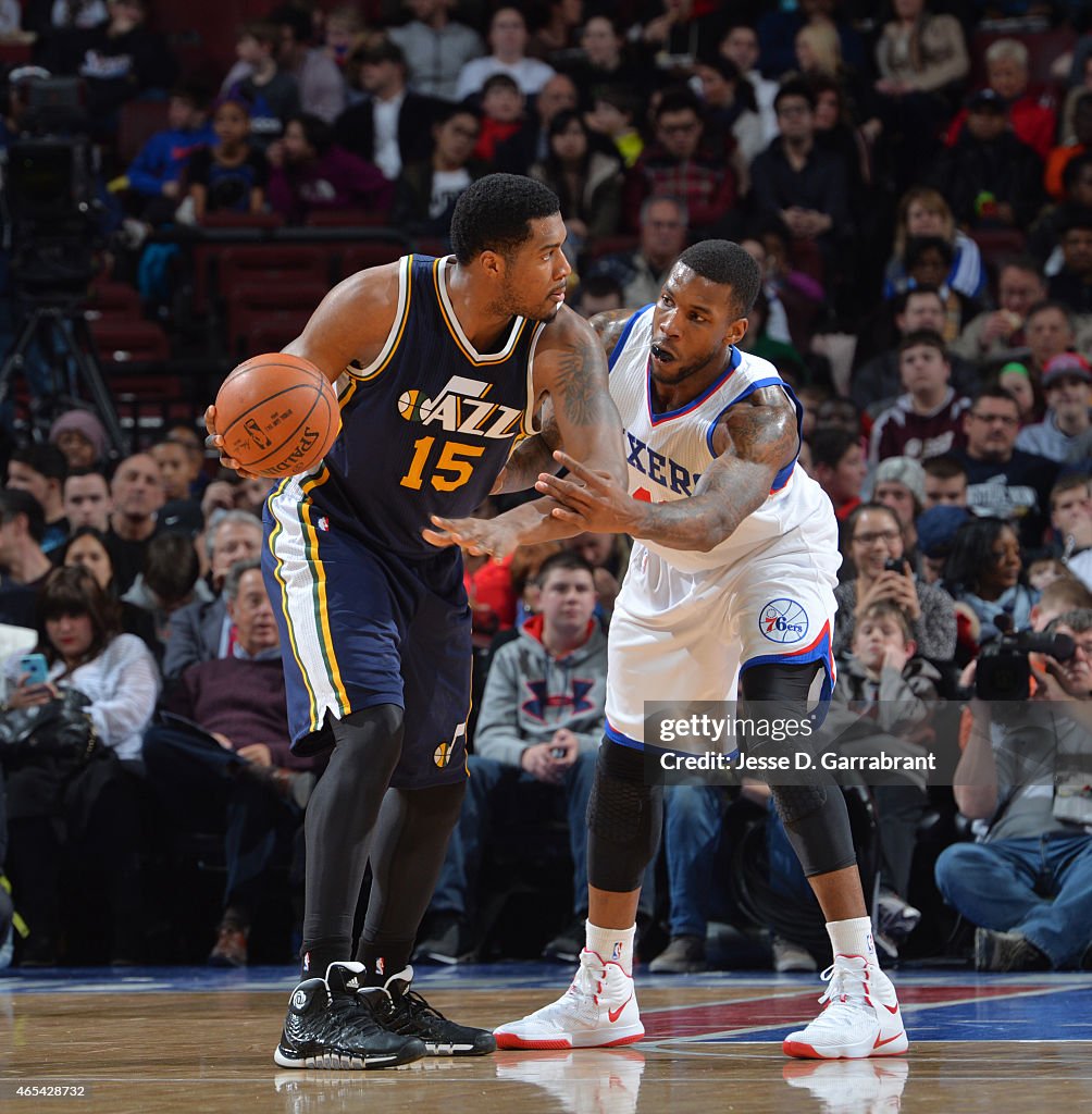 Philadelphia 76ers V Utah Jazz