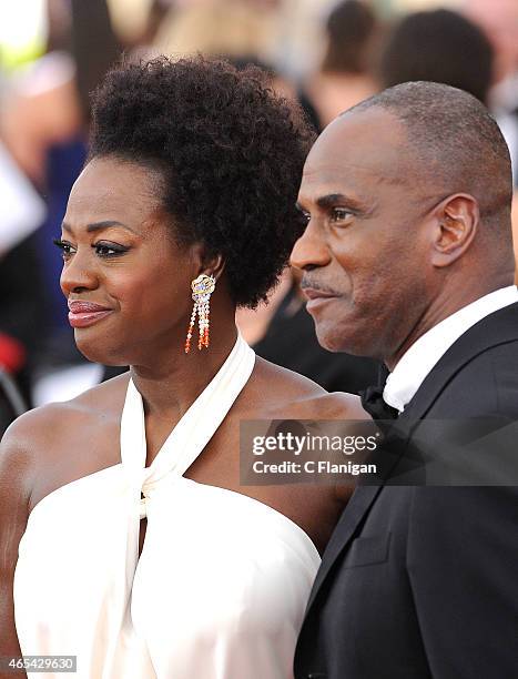 Actress Viola Davis attends the 21st Annual Screen Actors Guild Awards at The Shrine Auditorium on January 25, 2015 in Los Angeles, California.
