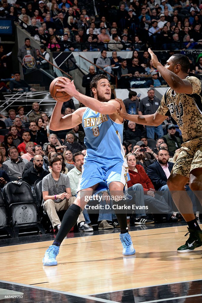 Denver Nuggets v San Antonio Spurs