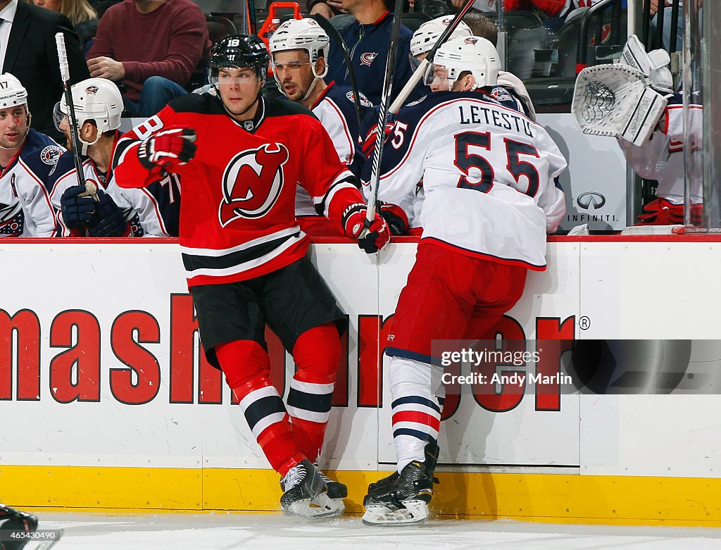 Columbus Blue Jackets v New Jersey Devils