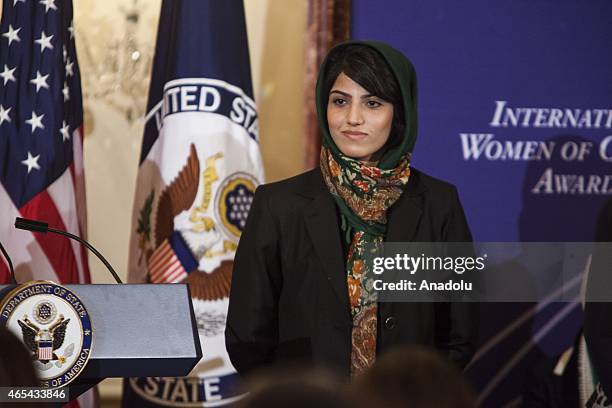 Captain Niloofar Rahmani, of the Afghan Air Force, is recognized for her exceptional courage and leadership in advocating for human rights, womens...