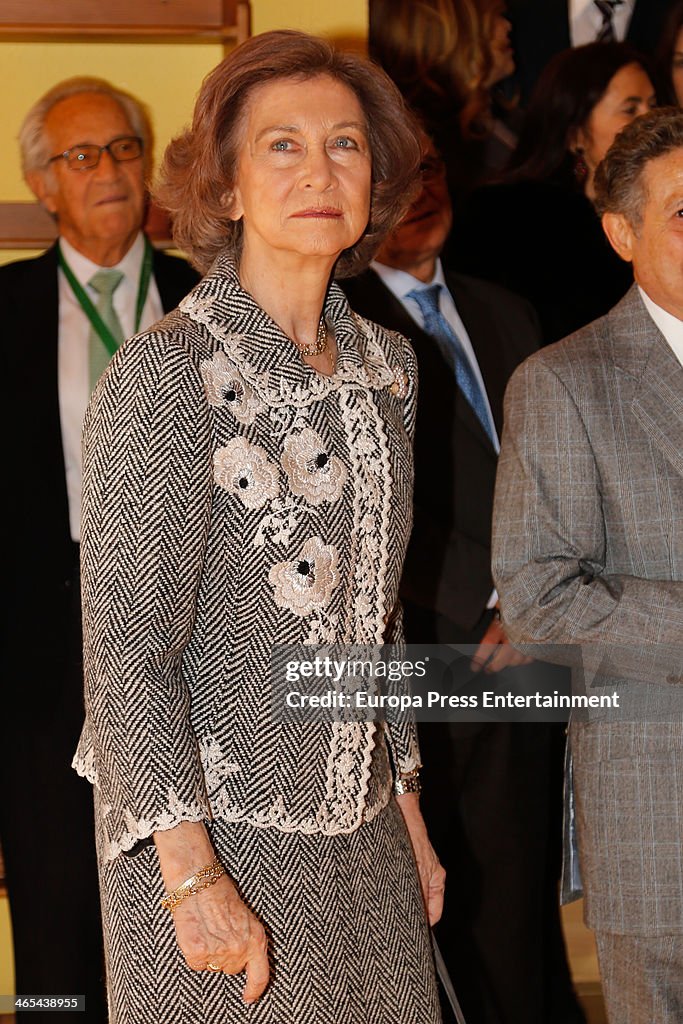 Queen Sofia of Spain Visits CEDEL Foundation