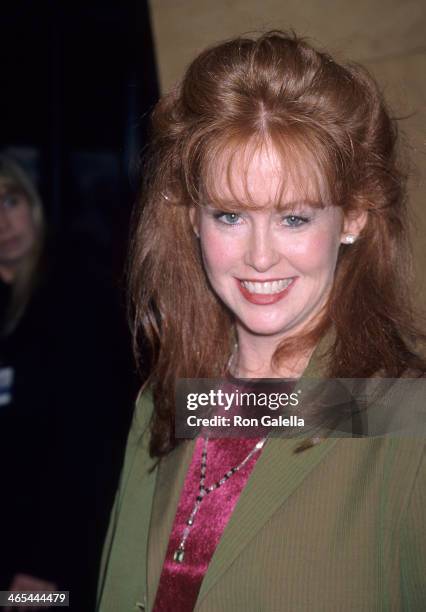 Actress Tracy Griffith attends "Another Day in Paradise" Beverly Hills Premiere on December 13, 1998 at the WGA Theatre in Beverly Hills, California.