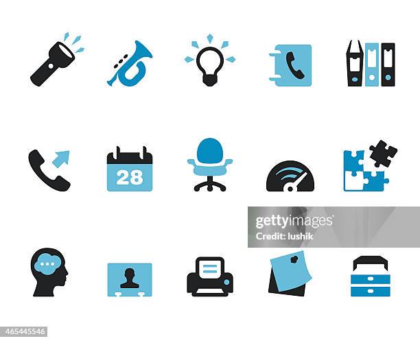 büro teamarbeit/coolico symbole - head torch stock-grafiken, -clipart, -cartoons und -symbole