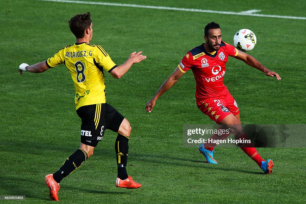 A-League Rd 20 - Wellington v Adelaide