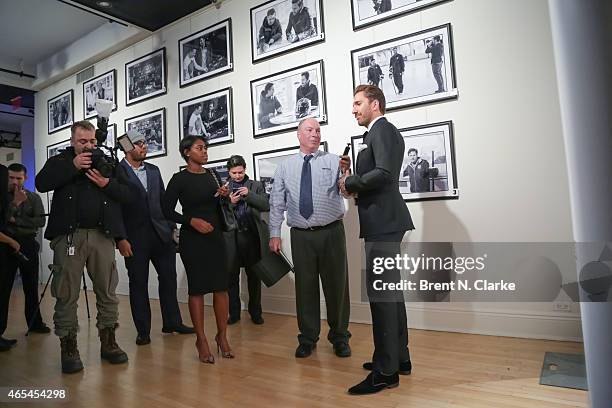 New York Rangers goaltender Henrik Lundqvist attends An Evening "Behind The Mask" With The Henrik Lundqvist Foundation at Helen Mills Theater on...