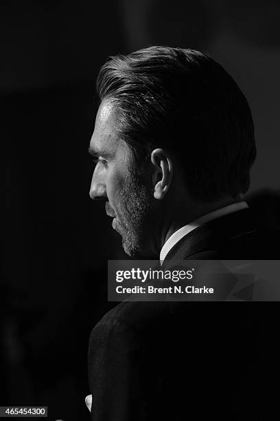 New York Rangers goaltender Henrik Lundqvist attends An Evening "Behind The Mask" With The Henrik Lundqvist Foundation at Helen Mills Theater on...