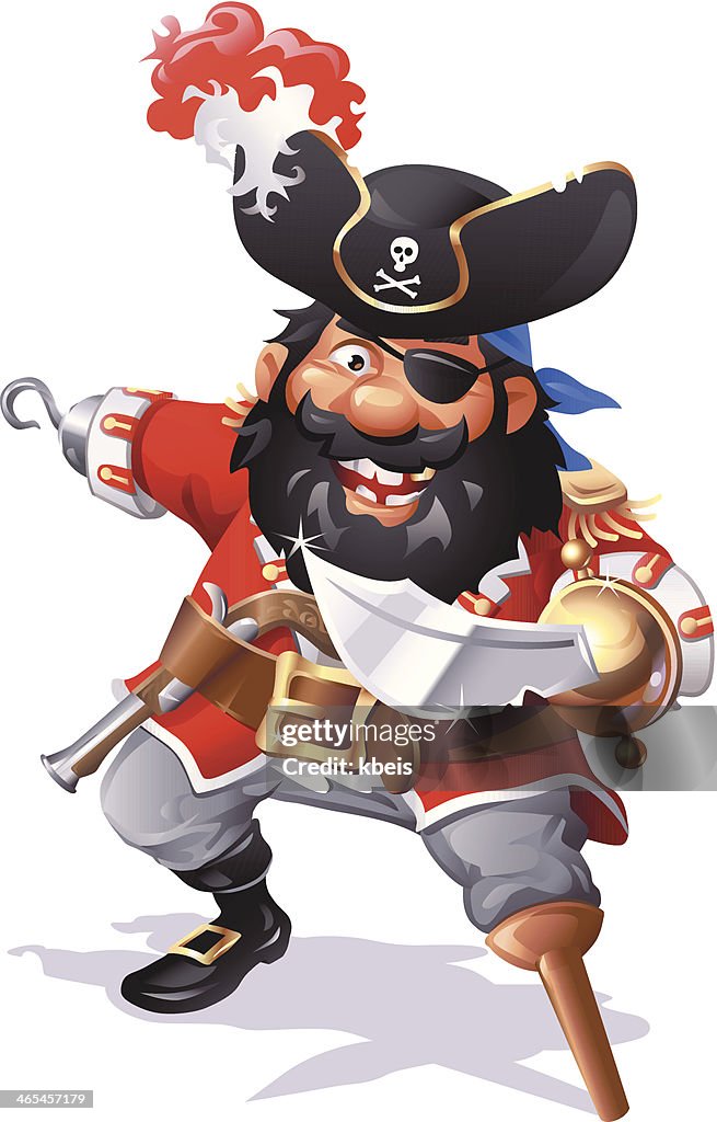 Pirata Capitão Blackbeard