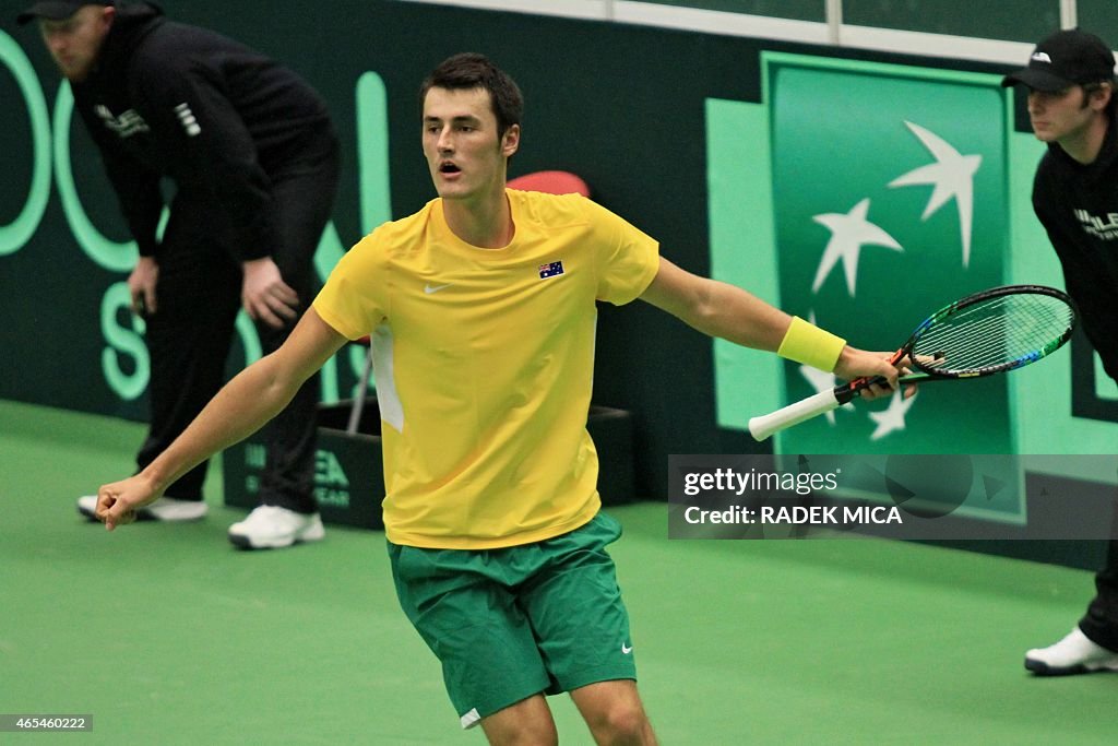 TENNIS-DAVIS-CZE-AUS