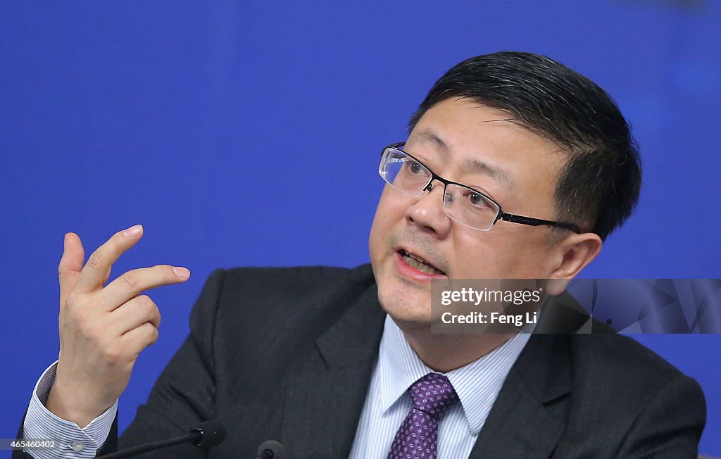 Environmental Protection Minister Chen Jining Holds A Press Conference