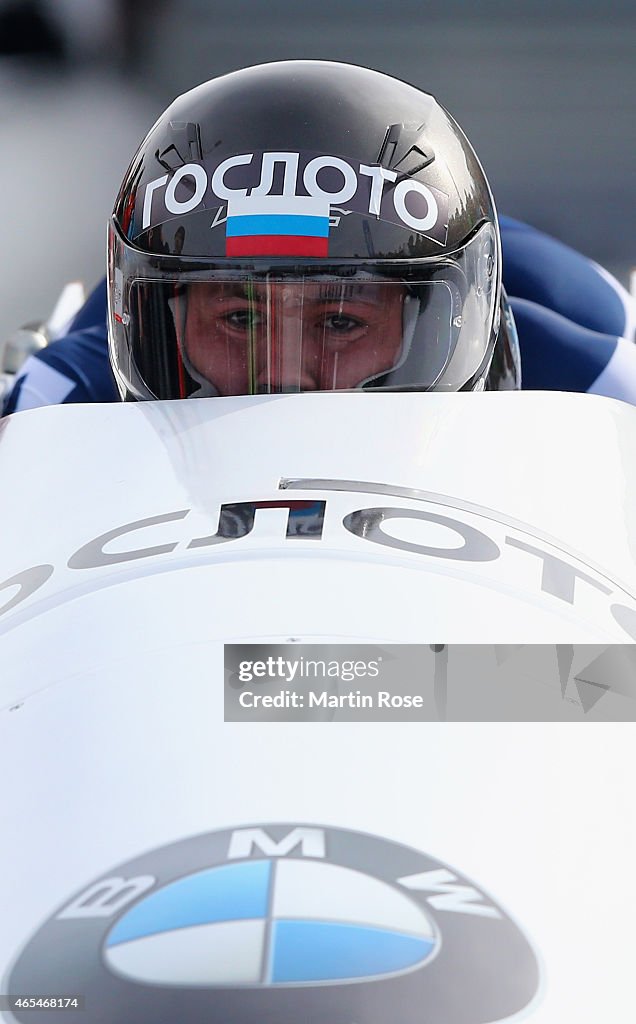 BMW FIBT Bob & Skeleton World Championships 2015 - Day 7