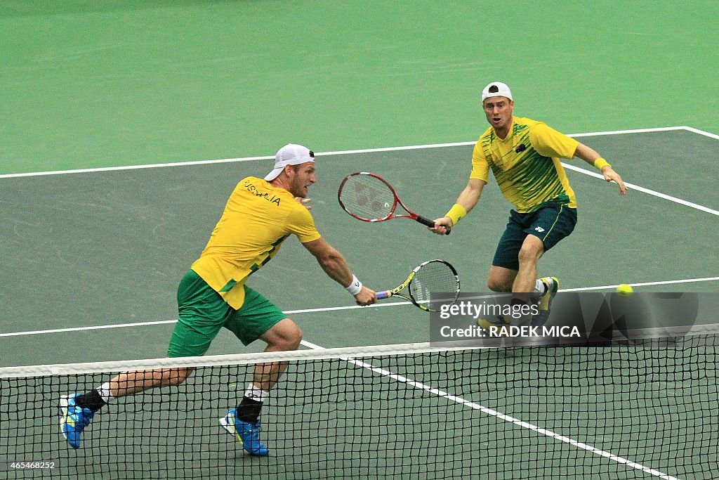 TENNIS-DAVIS-CZE-AUSTRALIA