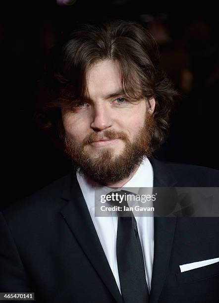 Actor Tom Burke attends "The Invisible Woman" UK Premiere at the Odeon Kensington on January 27, 2014 in London, England.