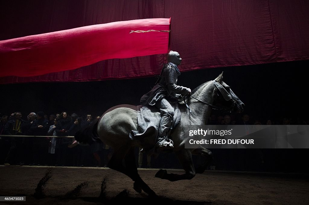 FRANCE-CHINA-CEREMONY-ANNIVERSARY