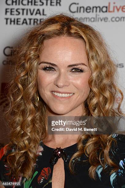 Anna-Louise Plowman attends a special screening of "Private Lives" at Cineworld Haymarket on January 27, 2014 in London, England.