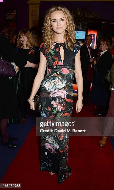 Anna-Louise Plowman attends a special screening of "Private Lives" at Cineworld Haymarket on January 27, 2014 in London, England.