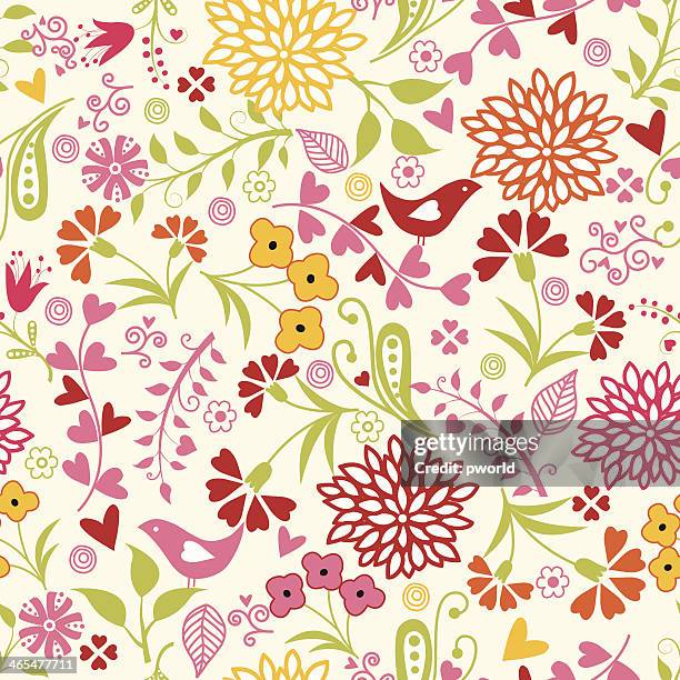floral pattern . - petal macro stock illustrations