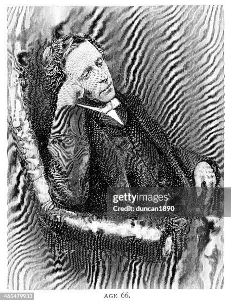 lewis carroll - isle of lewis stock illustrations