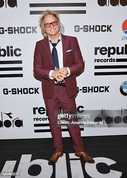 Musician Matt Sorum arrives at the Republic Records Post GRAMMY Party at 1 OAK on January 26, 2014 in West Hollywood, California.