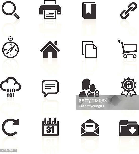 internet & website icons - child proofing stock illustrations