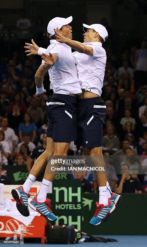 TENNIS-DAVIS-GBR-US