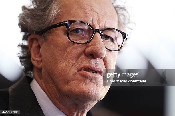 Geoffrey Rush attends the 3rd Annual AACTA Awards Luncheon at The Star on January 28, 2014 in Sydney, Australia.