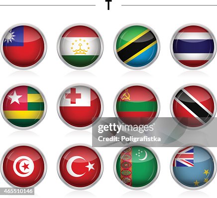 Flags icon - "T" Flags icon - "T"