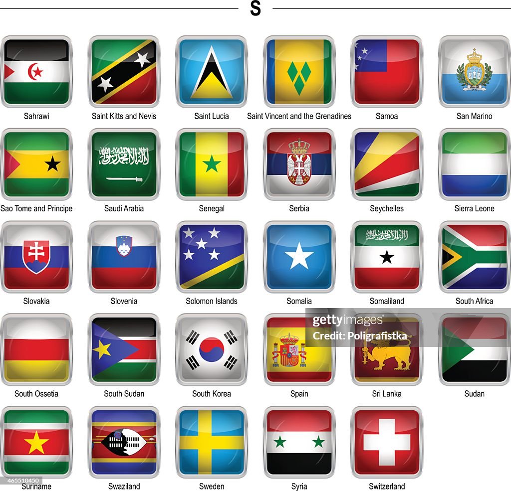 Flags Icon S High-Res Vector Graphic - Getty Images
