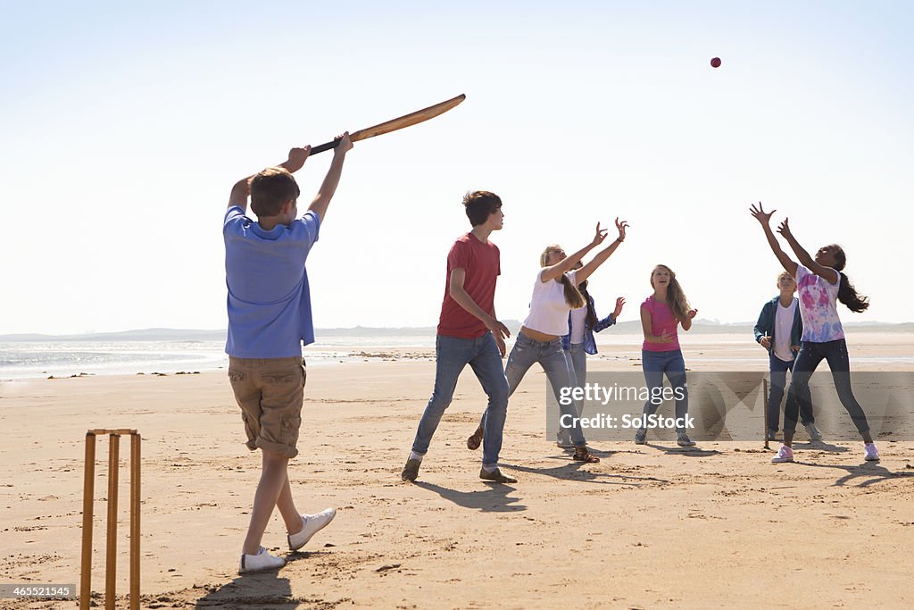 Cricket On The Beach