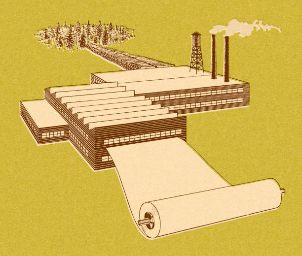 Paper Mill Example Origami 1,098 Recycled Paper Mill High Res Illustrations - Getty Images
