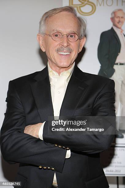 Dickie Smothers is sighted at NATPE 2014 at Fontainebleau Miami Beach on January 27, 2014 in Miami Beach, Florida.