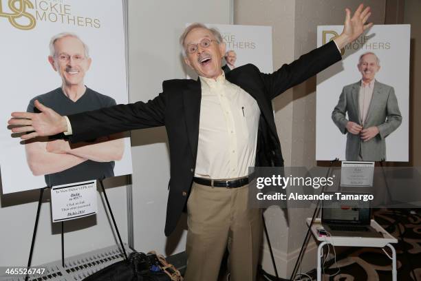 Dickie Smothers is sighted at NATPE 2014 at Fontainebleau Miami Beach on January 27, 2014 in Miami Beach, Florida.