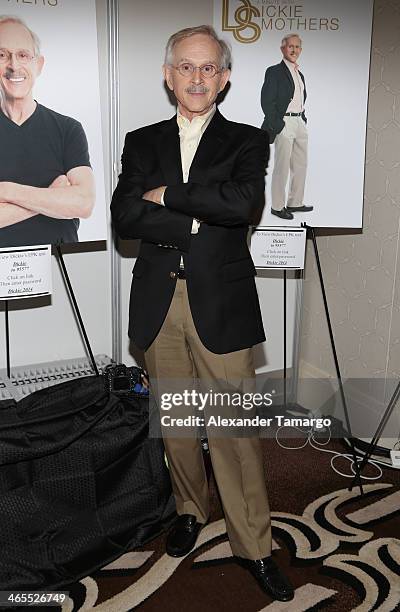 Dickie Smothers is sighted at NATPE 2014 at Fontainebleau Miami Beach on January 27, 2014 in Miami Beach, Florida.