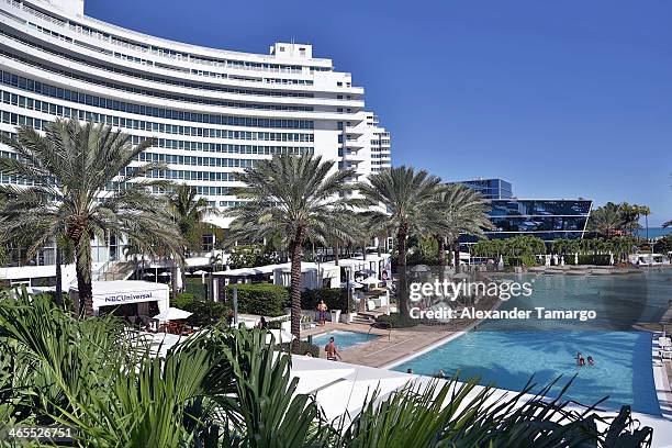 General view of the Fontainebleau during NATPE 2014 at Fontainebleau Miami Beach on January 27, 2014 in Miami Beach, Florida.