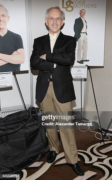 Dickie Smothers is sighted at NATPE 2014 at Fontainebleau Miami Beach on January 27, 2014 in Miami Beach, Florida.