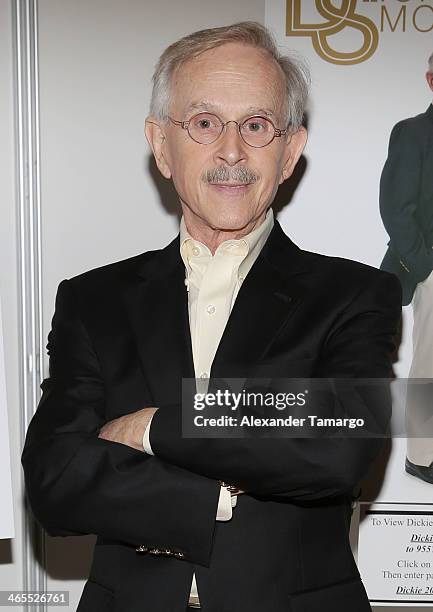 Dickie Smothers is sighted at NATPE 2014 at Fontainebleau Miami Beach on January 27, 2014 in Miami Beach, Florida.