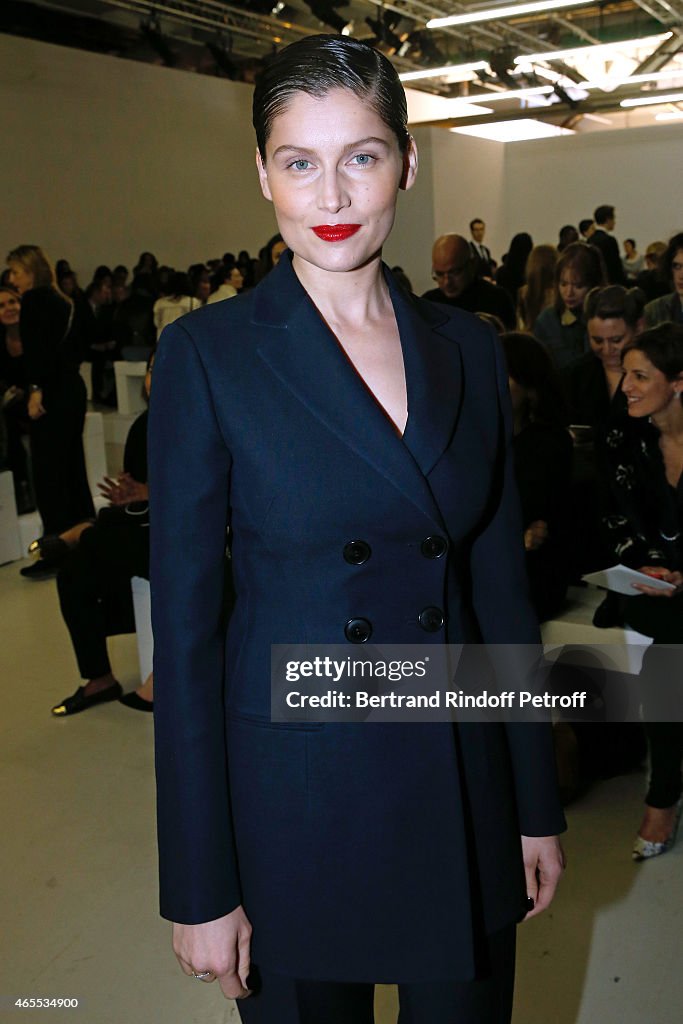 Nina Ricci  : Front Row - Paris Fashion Week Womenswear Fall/Winter 2015/2016