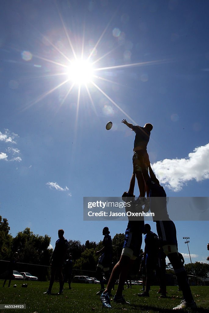 Auckland Blues Training Session