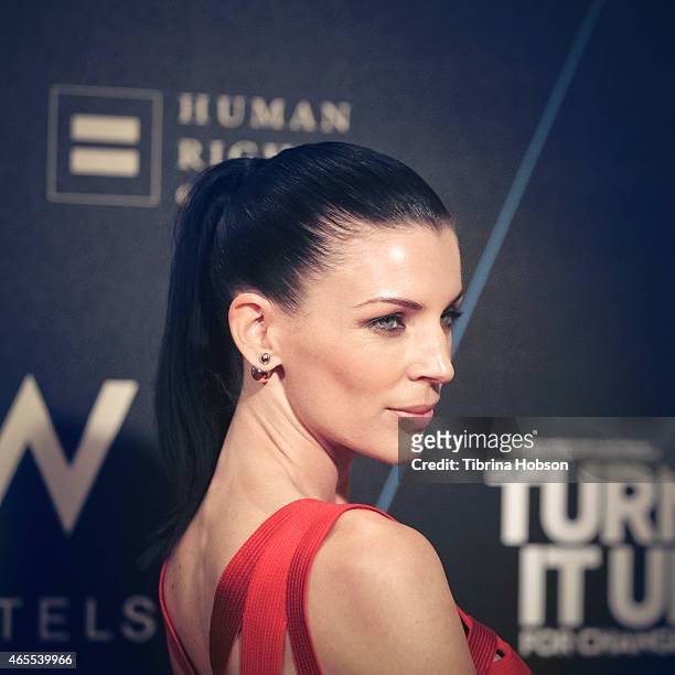 Liberty Ross attends the W Hotels 'Turn It Up For Change' ball to benefit HRC at W Hollywood on February 5, 2015 in Hollywood, California.