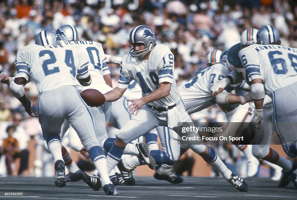 Detroit Lions v Miami Dolphins