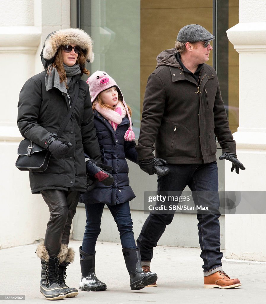 Celebrity Sightings In New York City - March 7,  2014