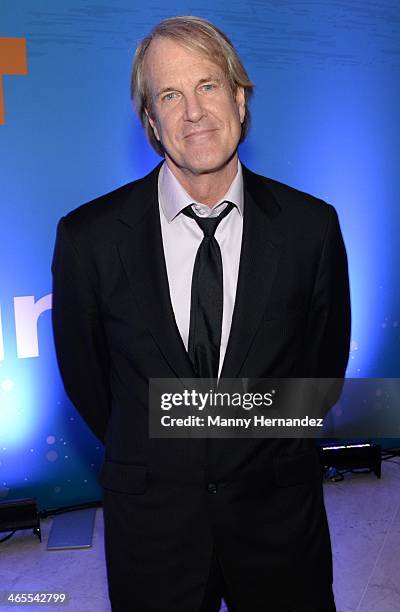 John Tesh is sighted at NATPE 2014 in Miami Beach at Fontainebleau Miami Beach on January 27, 2014 in Miami Beach, Florida.