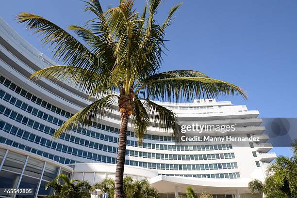 General view of Fontainebleau Miami Beach at NATPE 2014 in Miami Beach at Fontainebleau Miami Beach on January 27, 2014 in Miami Beach, Florida.